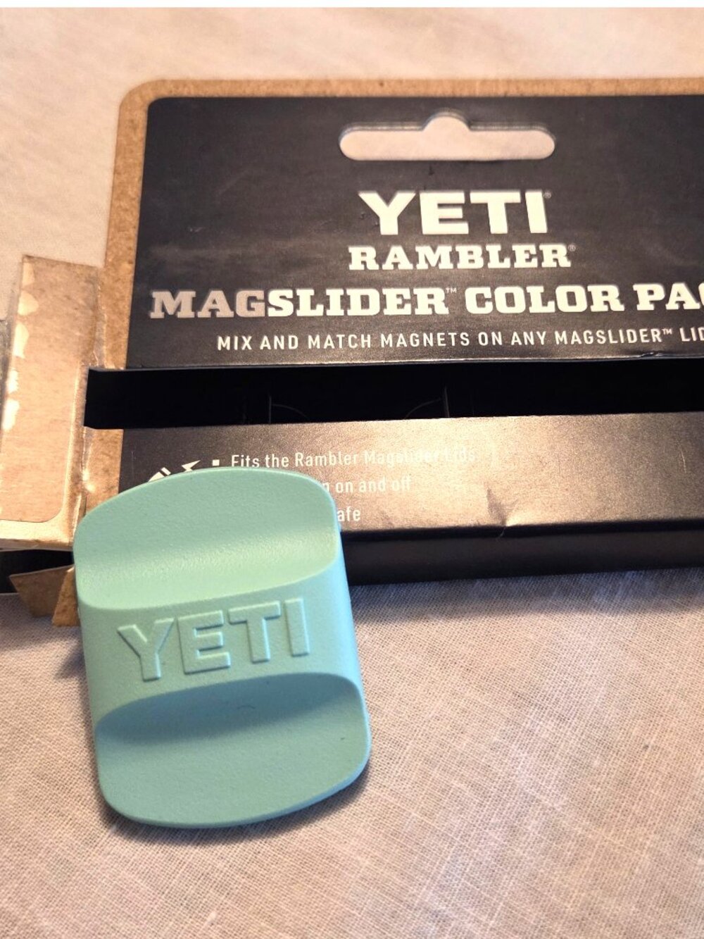 NEW - YETI Light Green Magslider Magnet